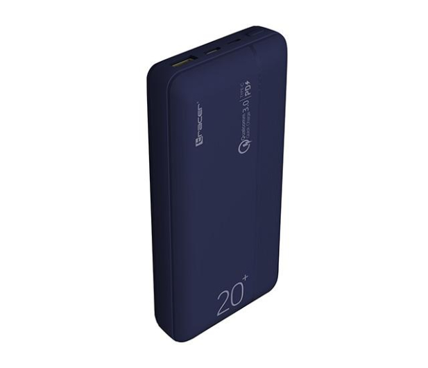 Tracer POWERBANK TRACER 20.000 mAh PD20W QC3.0 Niebieski # - 1461282 - zdjęcie